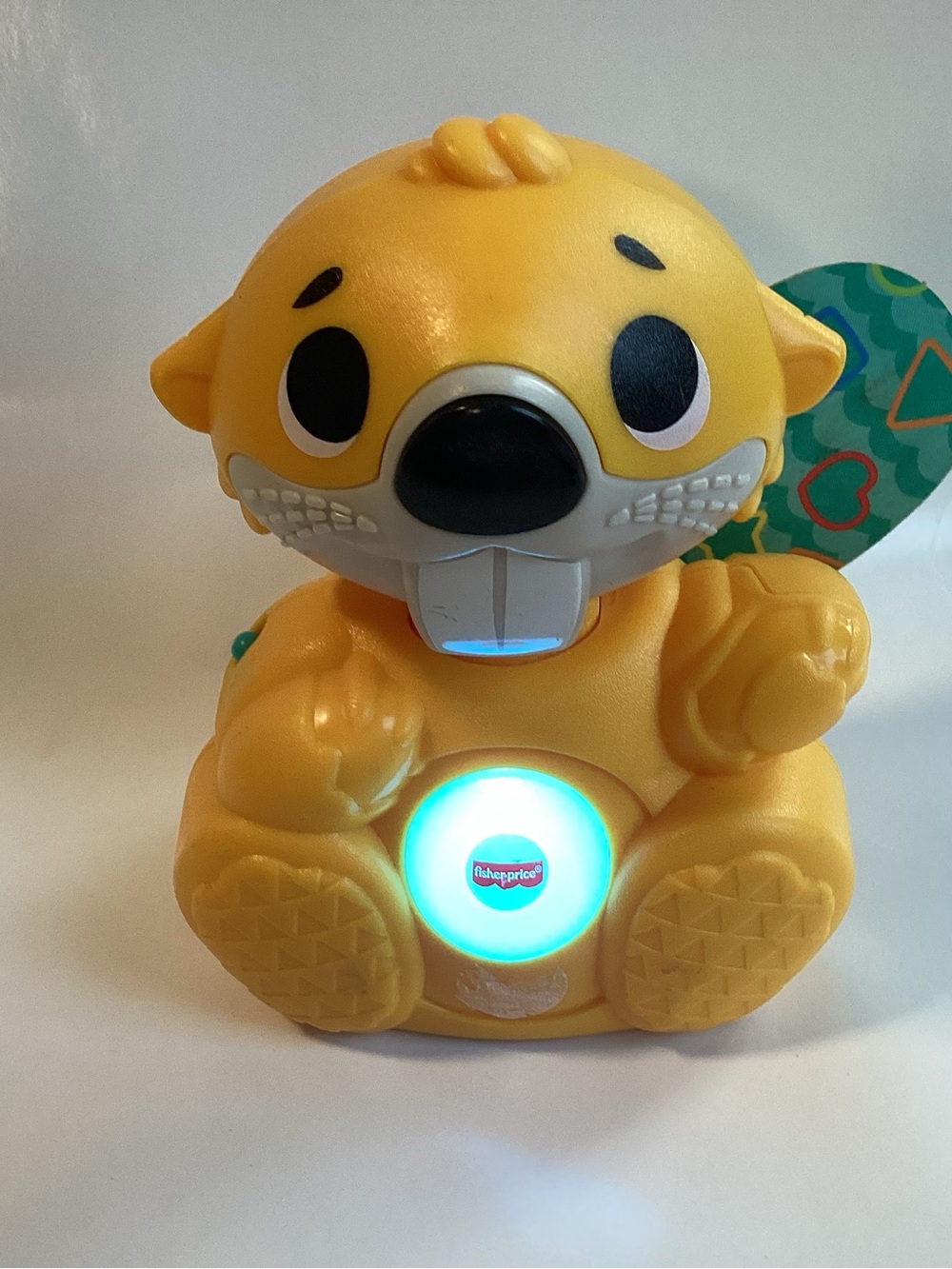 Fisher-Price Linkimals Boppin' Beaver Musical Toy - Lights & Sound Work!